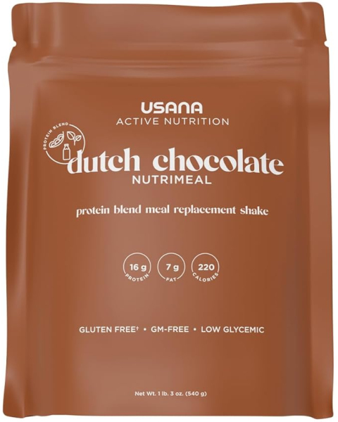 alt USANA Dutch Chocolate Nutrimeal™  text