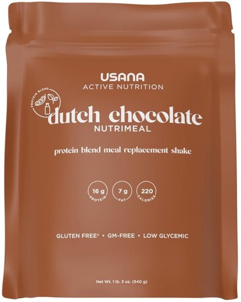 alt USANA Dutch Chocolate Nutrimeal™ text