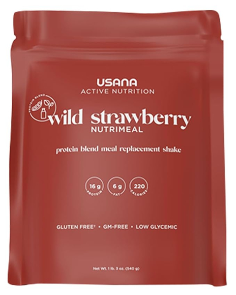 alt USANA Wild Strawberry Nutrimeal™  text